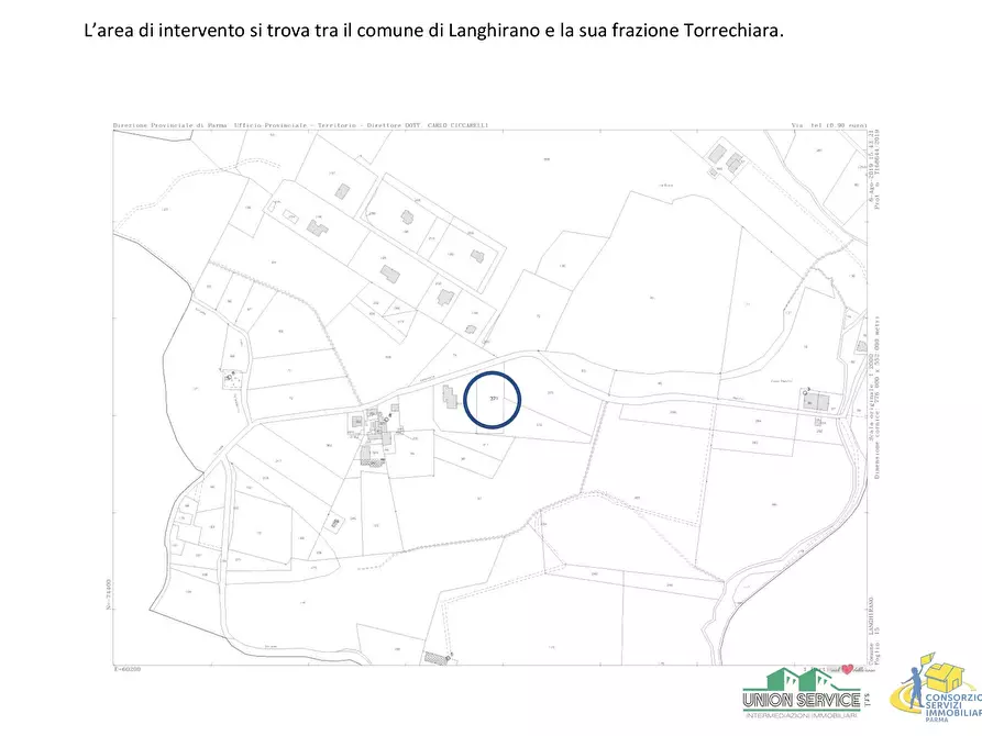 Immagine 2 di Terreno edificabile in vendita  in Via Vidiana 24 a Langhirano