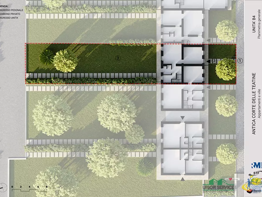 Immagine 4 di Terratetto in vendita  in Strada Consortile a Parma