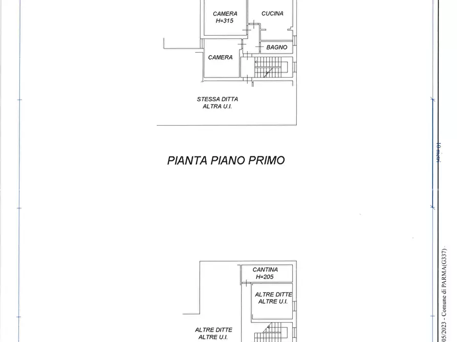 Immagine 12 di Trilocale in vendita  in Piazzale Tomaso Barbieri a Parma