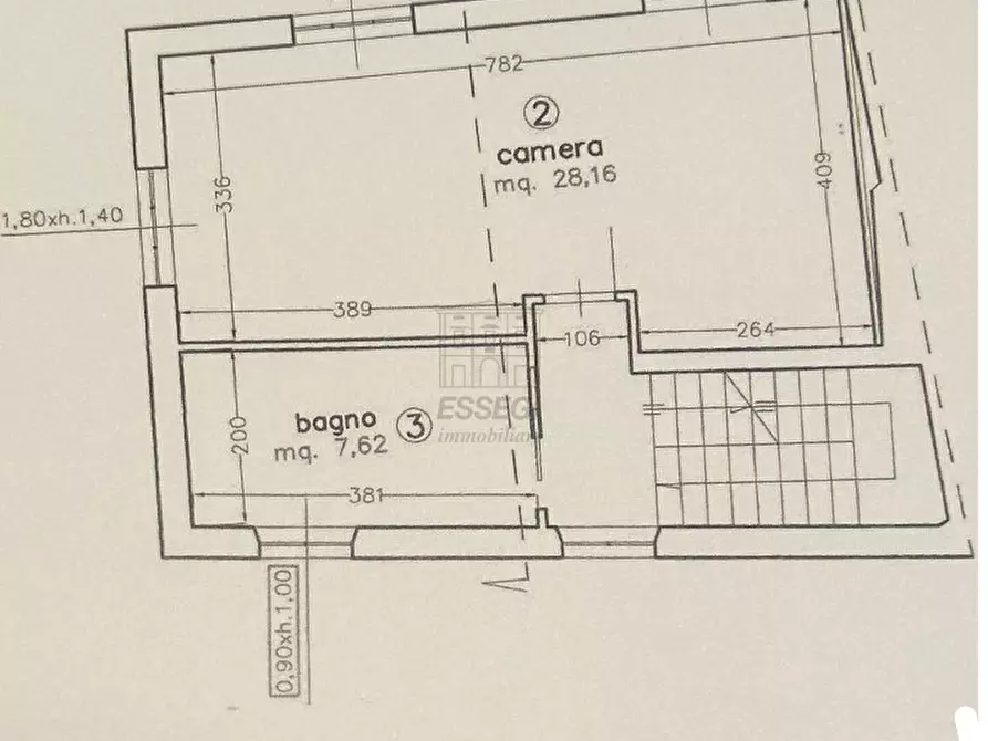 Immagine 34 di Appartamento in vendita  in Via del Portico 13 a Lucca