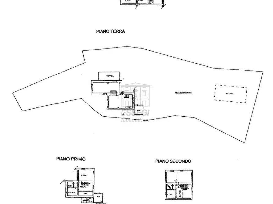Immagine 34 di Rustico / casale in vendita  a Lucca