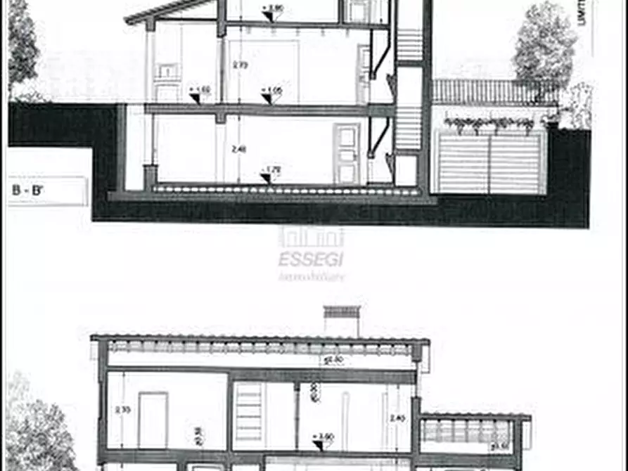 Immagine 4 di Villa in vendita  a Lucca