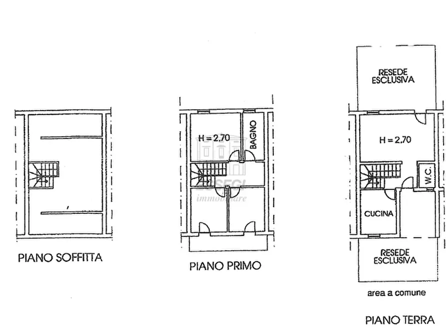 Immagine 18 di Villetta a schiera in vendita  in Via della Chiesa di Santa Maria a Colle 5 a Lucca