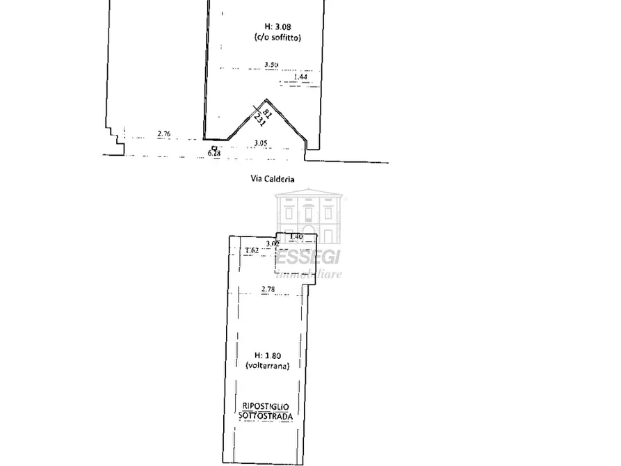 Immagine 2 di Locale commerciale in vendita  in Via Calderia 7 a Lucca