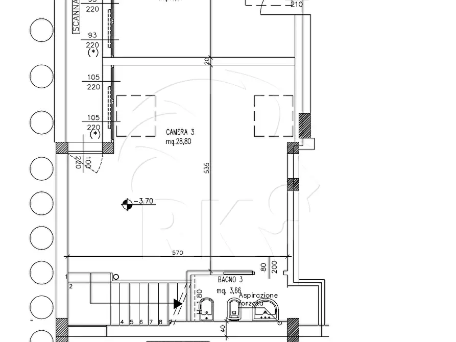 Immagine 40 di Pentalocale in vendita  in Via Dotti 16 a Bologna