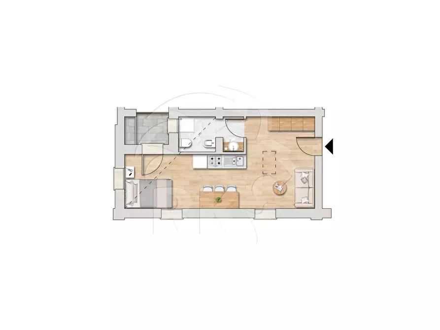 Immagine 17 di Monolocale in vendita  in Via del Greto 1 a Bologna