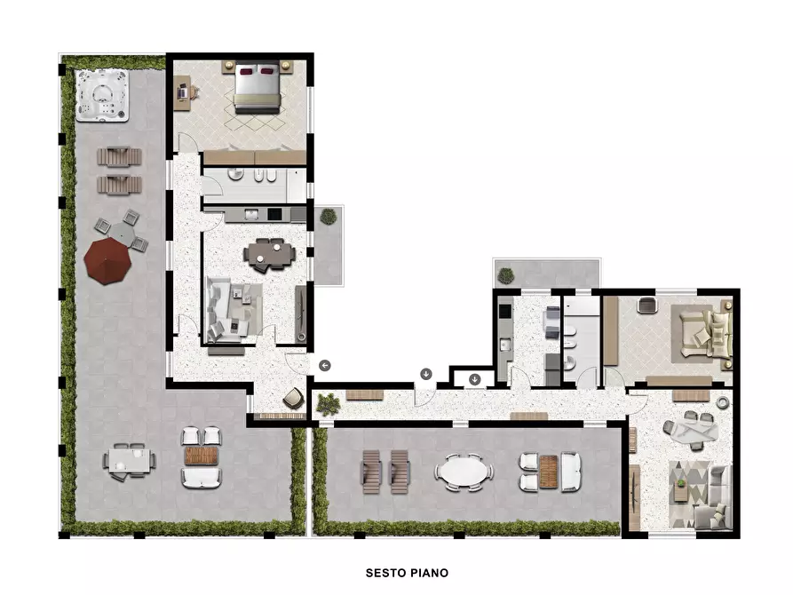 Immagine 21 di Attico in vendita  in Via della Pentapoli 33 a Priolo Gargallo