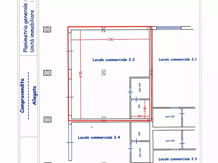 Immagine 15 di Locale commerciale in vendita  in Via UmbertoPiazza Borsellino 400 a Canicattini Bagni