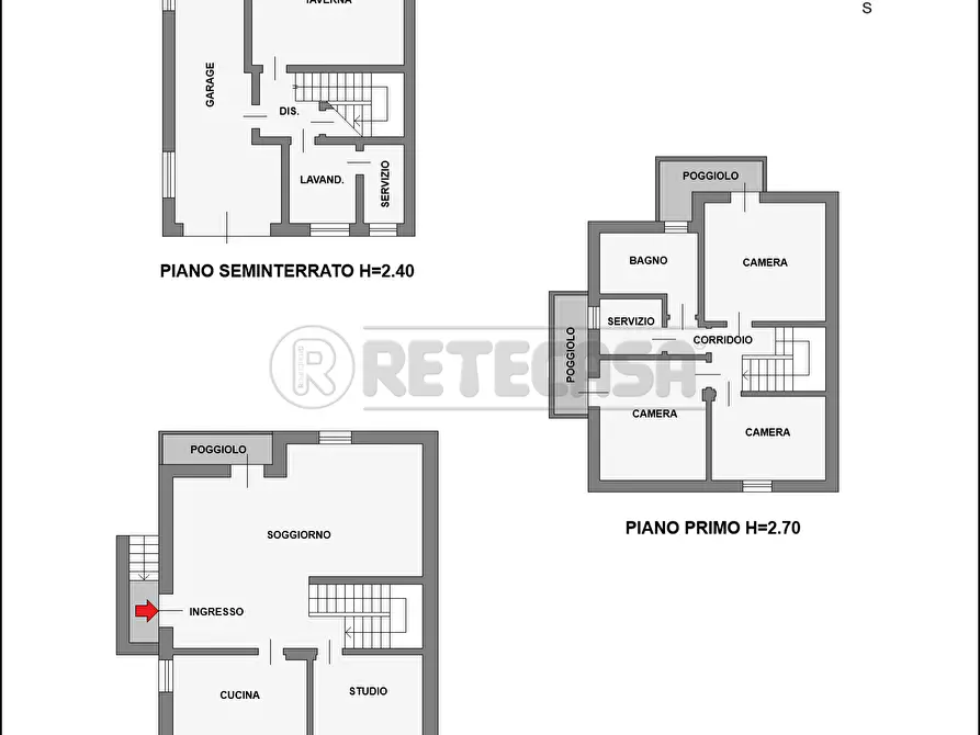 Immagine 21 di Porzione di casa in vendita  in Via A. Diaz 170 a Vigonza