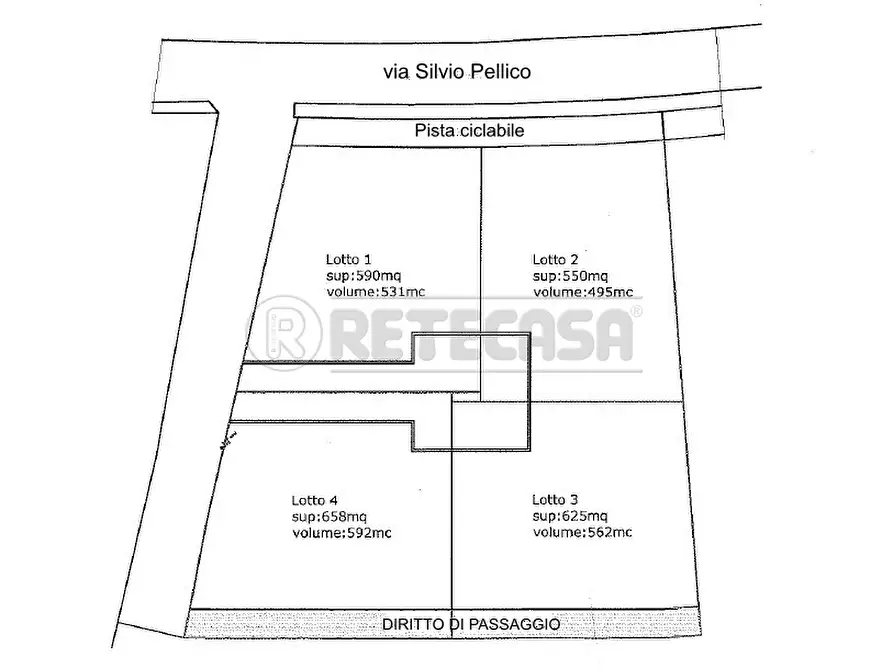 Immagine 2 di Terreno edificabile in vendita  in Via Silvio Pellico a Cornedo Vicentino
