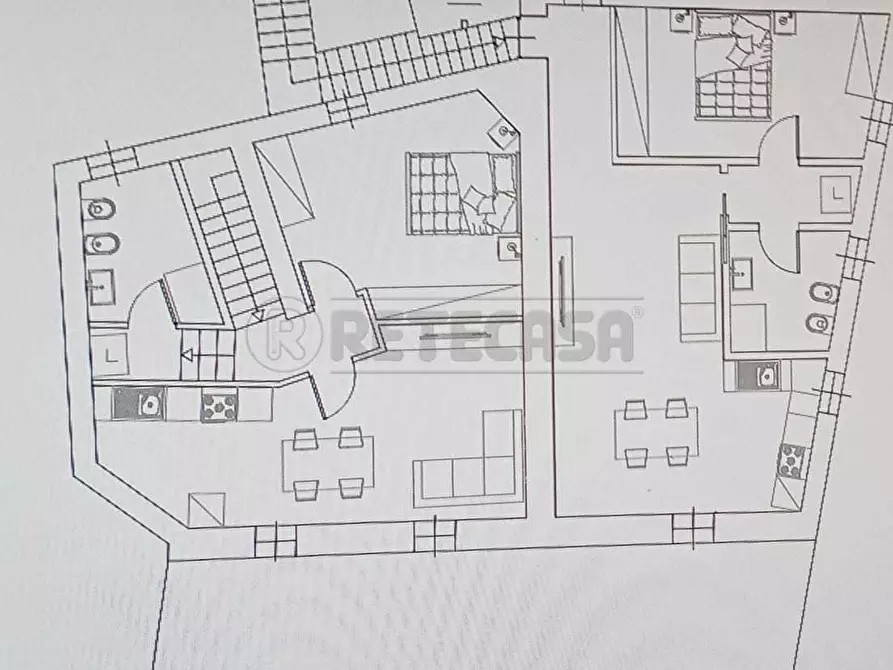 Immagine 22 di Quadrilocale in vendita  in Via Italia 2 a Seriate