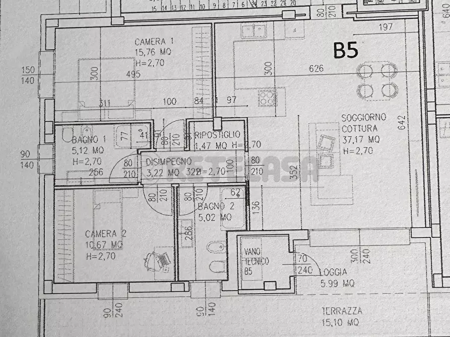 Immagine 2 di Bilocale in vendita  a Spinea