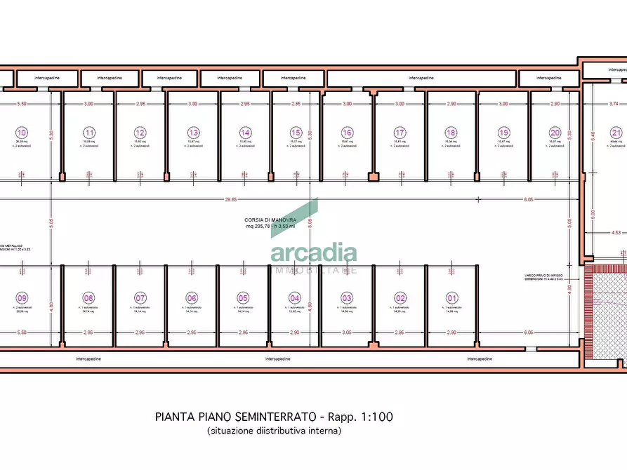 Immagine 10 di Garage in vendita  in Via Ferdinando Palasciano 5 a Bari