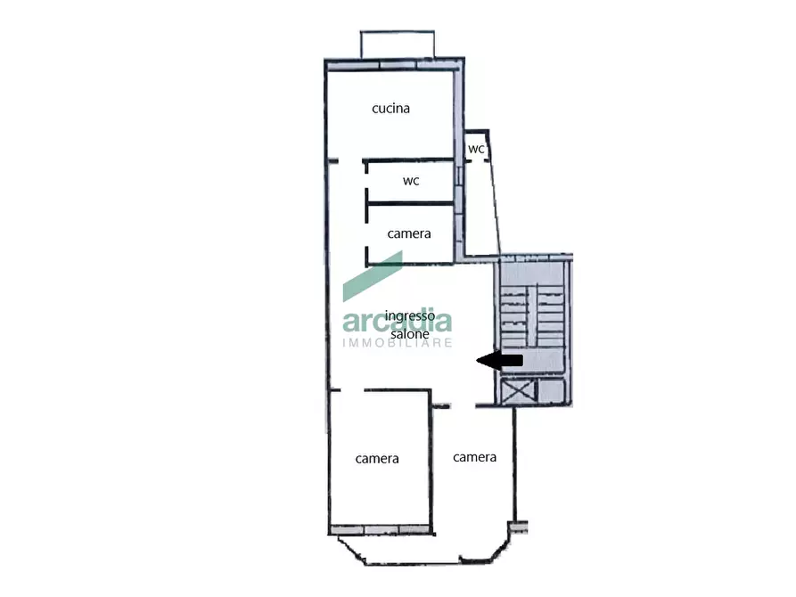 Immagine 30 di Quadrilocale in vendita  in Viale Japigia 42 a Bari