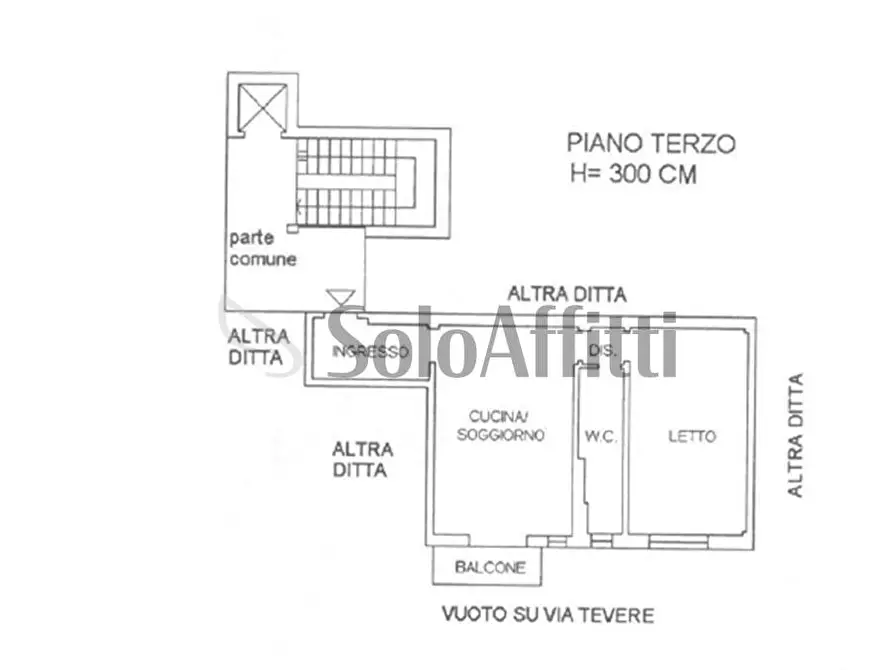 Immagine 17 di Bilocale in affitto  in Via Tevere 29 a Rozzano