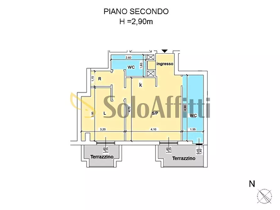 Immagine 20 di Bilocale in affitto  in Traversa II Ionio 13 a Soverato