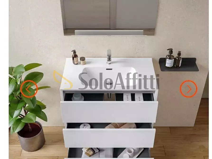 Immagine 14 di Trilocale in affitto  in Via Monte Titano 75 a Rimini