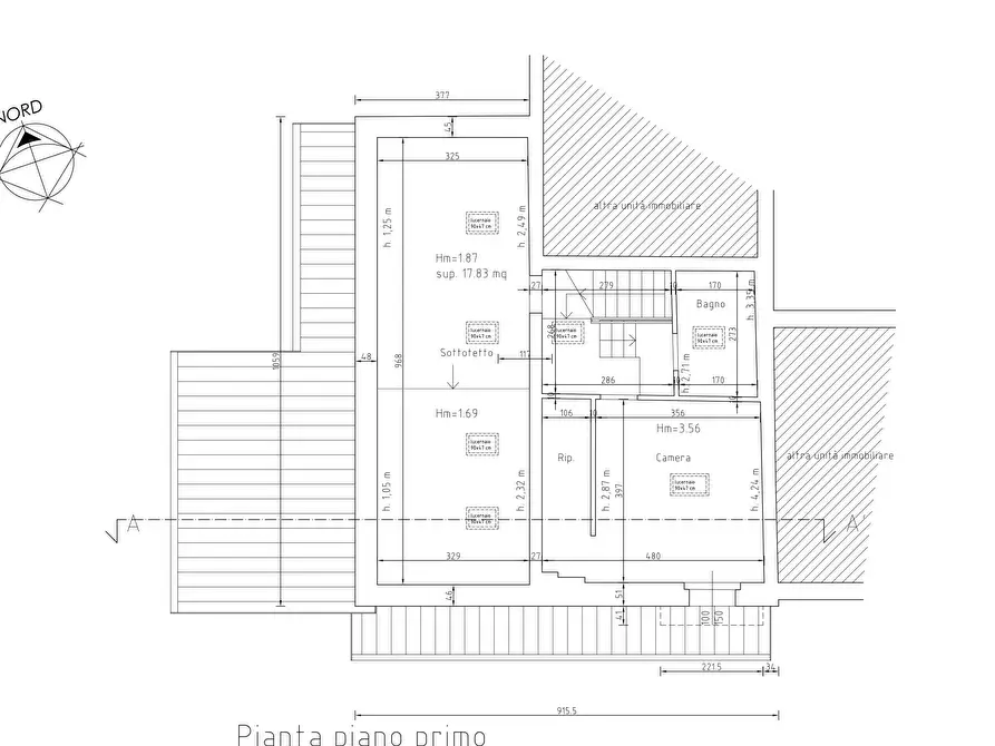 Immagine 35 di Porzione di casa in vendita  in Via Augusto Franzoj 6 a Parma