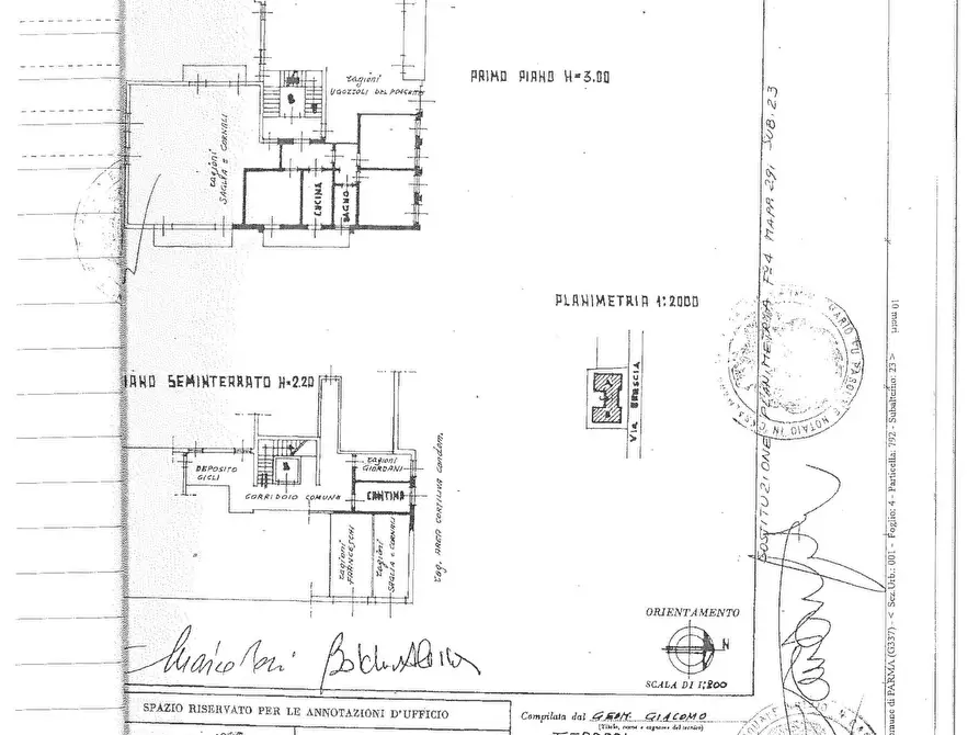 Immagine 29 di Trilocale in vendita  in Parma, Via Brescia 3 a Parma