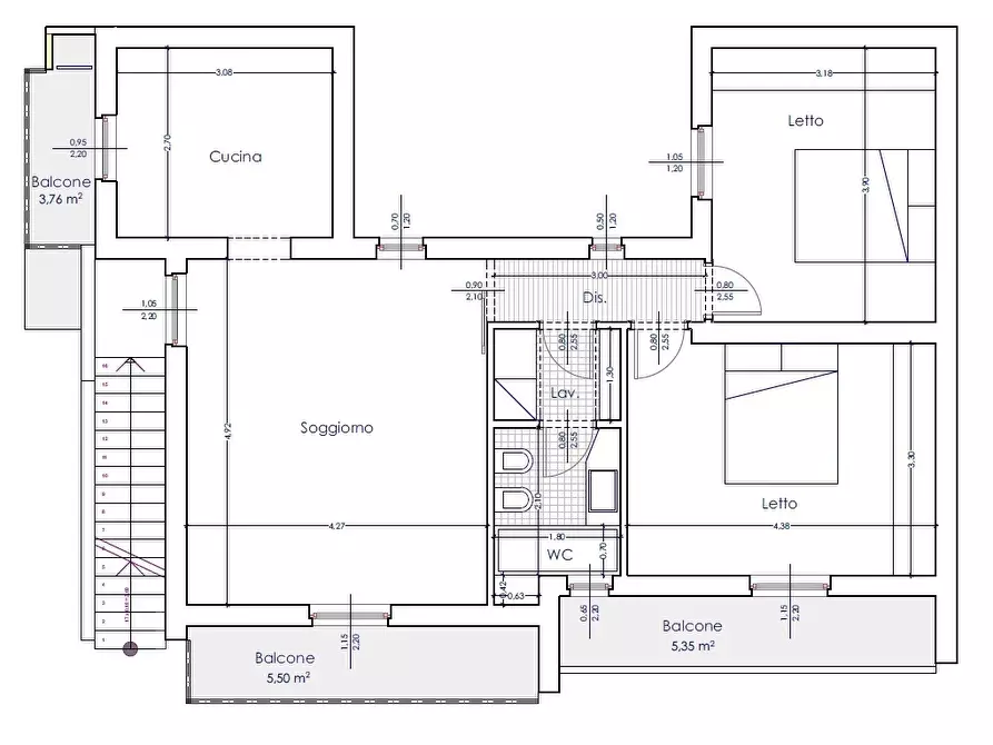 Immagine 4 di Appartamento in vendita  in Via Giombattista Magnaghi 55/1 a Modica