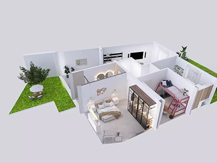 Immagine 13 di Casa semindipendente in vendita  a San Sperate