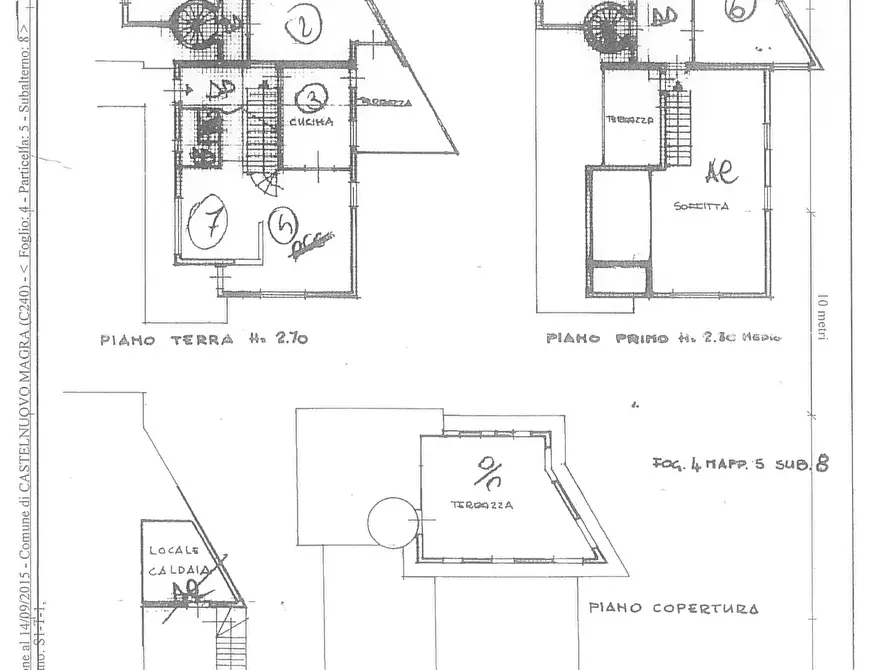 Immagine 28 di Casa indipendente in vendita  a Castelnuovo Magra