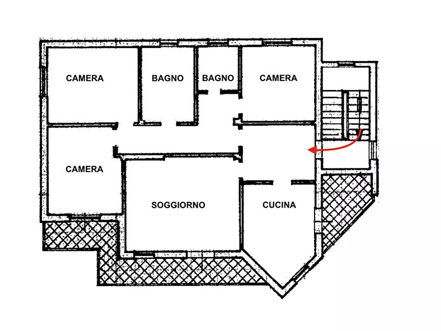 Immagine 23 di Quadrilocale in vendita  in Via Grizza snc a Oleggio
