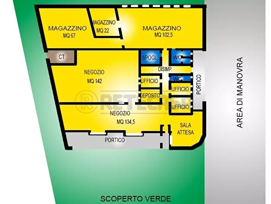 Immagine 24 di Locale commerciale in vendita  in via dal ponte a Torri Di Quartesolo