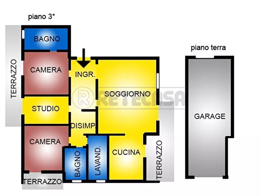 Immagine 39 di Trilocale in vendita  in viale riviera berica 205 a Vicenza