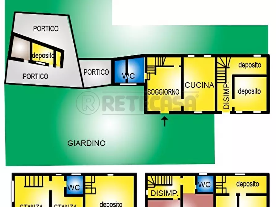 Immagine 36 di Villa in vendita  in Piazza Roma 36 a Brogliano