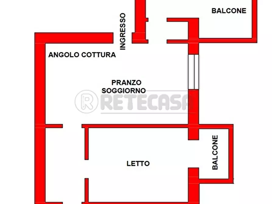 Immagine 8 di Bilocale in affitto  a Bondeno