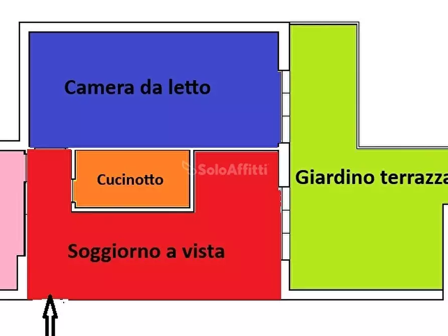 Immagine 18 di Bilocale in affitto  in Via Casimiro Manassei 61 a Roma