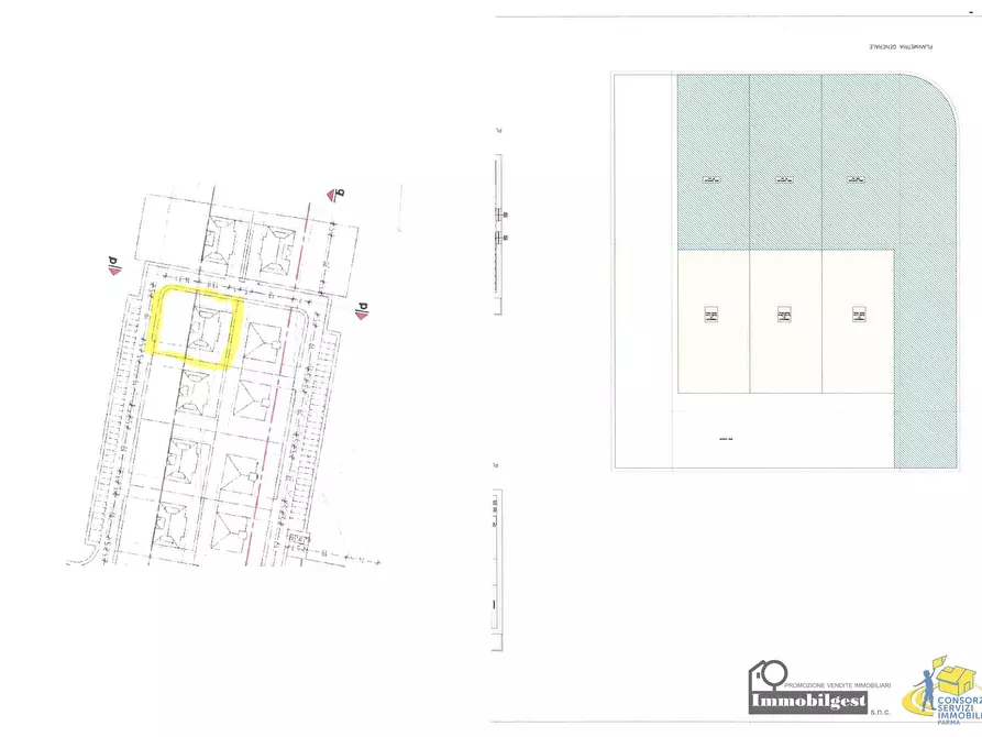 Immagine 3 di Terreno edificabile in vendita  in Via Ezio Damenti 1 a Parma