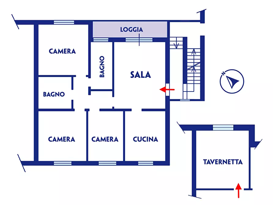 Immagine 45 di Pentalocale in vendita  in via verde 13 a Ozzano Dell'emilia