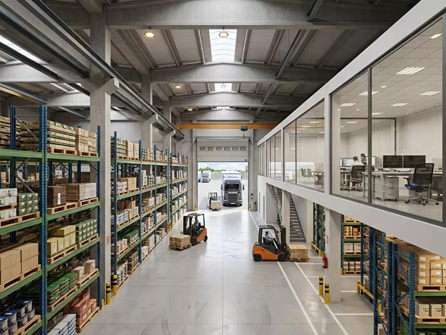Immagine 2 di Capannone industriale in affitto  a Pietrasanta
