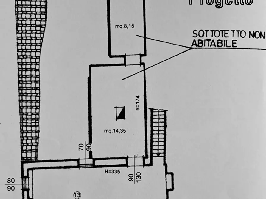 Immagine 91 di Porzione di casa in vendita  in Via di Vingone a Scandicci