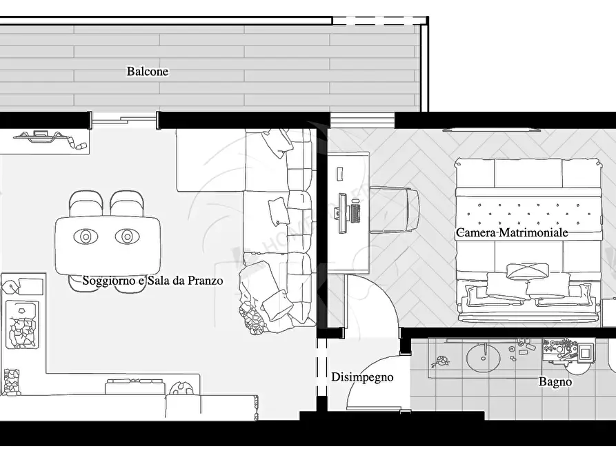 Immagine 17 di Bilocale in vendita  in Via Leonetto Cipriani 5 a Bologna