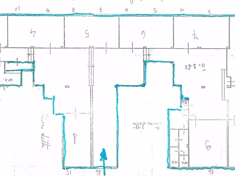 Immagine 6 di Locale commerciale in vendita  in Via Toscana 13 a Siracusa