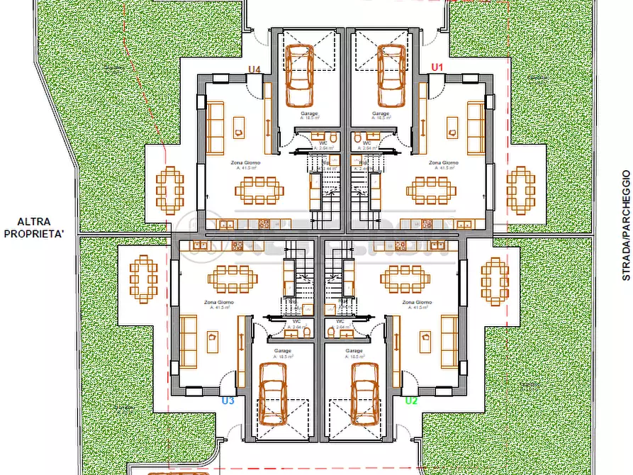 Immagine 17 di Porzione di casa in vendita  in via Mistrorigo a Arcugnano