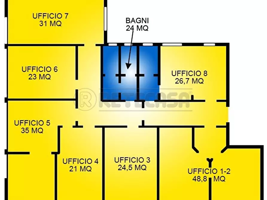 Immagine 53 di Ufficio in affitto  in Viale Milano 56 a Vicenza