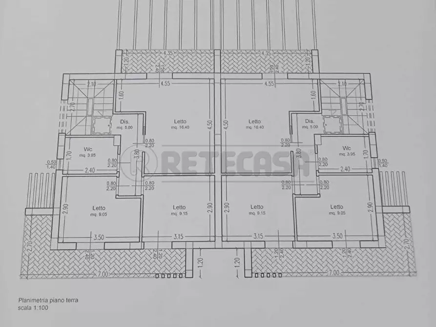 Immagine 16 di Villetta a schiera in vendita  a Castelvetrano