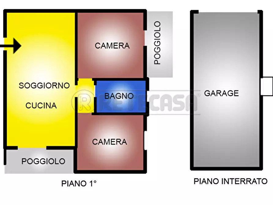 Immagine 27 di Bilocale in vendita  in Via Marinai d'Italia a Creazzo