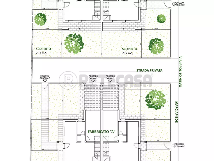 Immagine 4 di Porzione di casa in vendita  a Santa Maria Di Sala