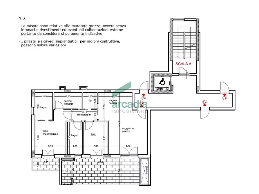Immagine 25 di Trilocale in vendita  in Via Giuseppe Sangiorgi 3 a Bari