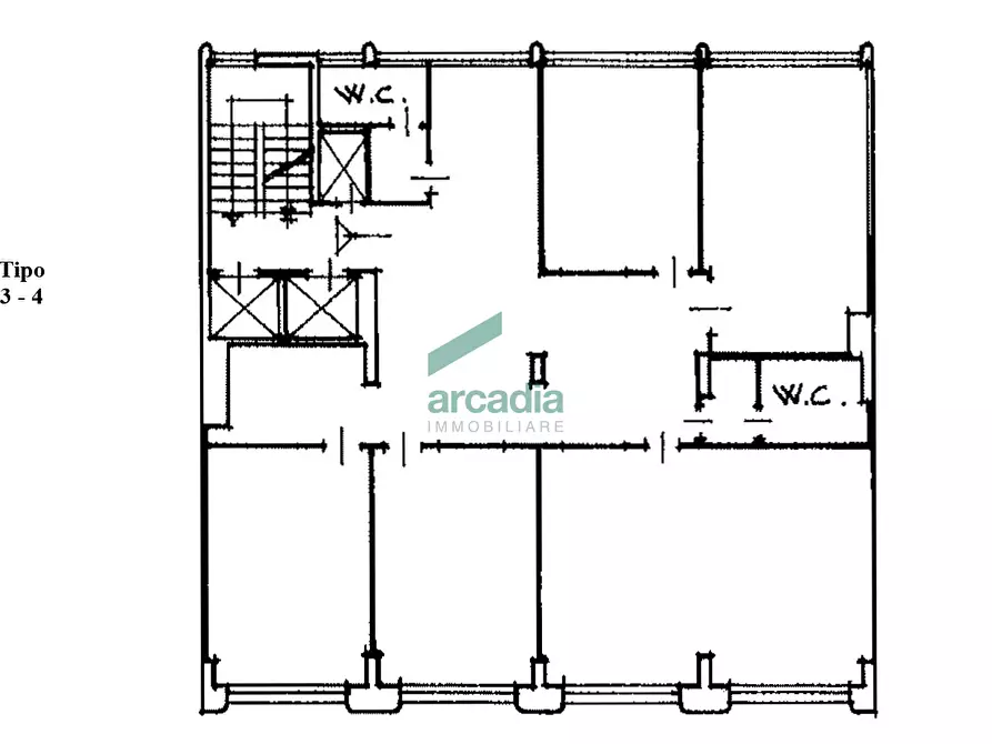 Immagine 14 di Ufficio in vendita  in Via Michele Garruba 47 a Bari
