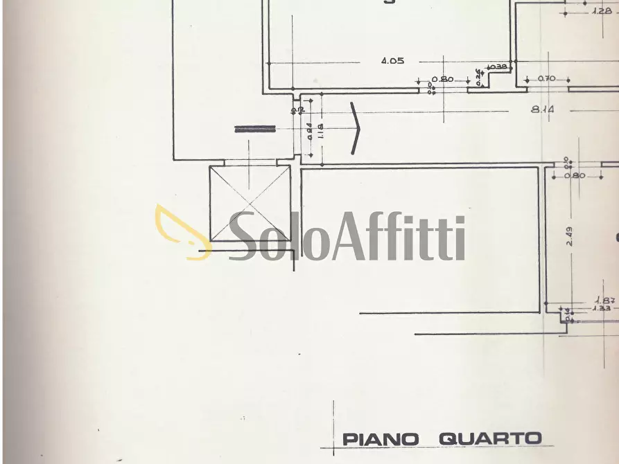 Immagine 20 di Quadrilocale in affitto  in Corso Alessandro Manzoni 72 a Pavia