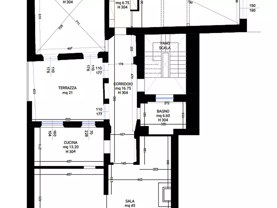 Immagine 21 di Terratetto in vendita  in Piazza Giuseppe Garibaldi 32 a Fidenza