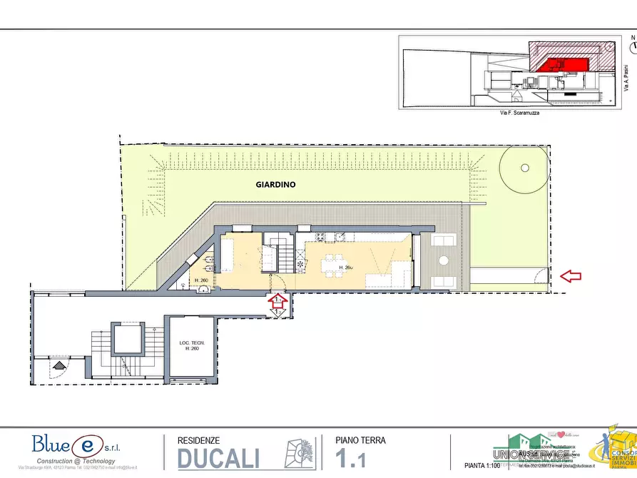 Immagine 12 di Trilocale in vendita  in Via Alberto Pasini a Parma