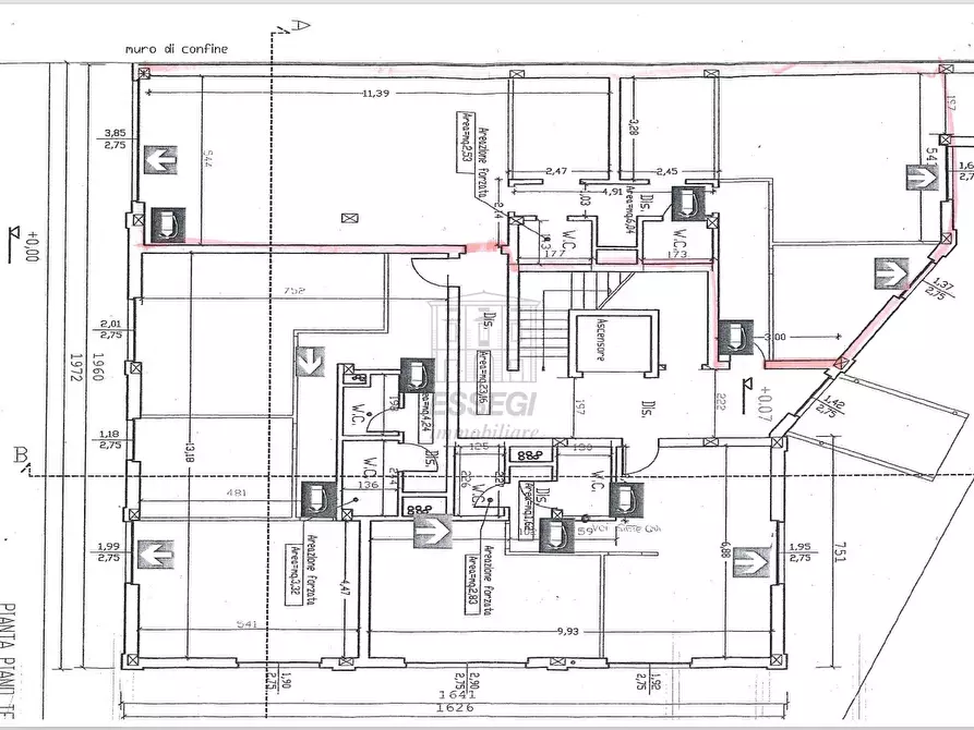 Immagine 7 di Ufficio in affitto  in Via Carlo del Prete a Lucca
