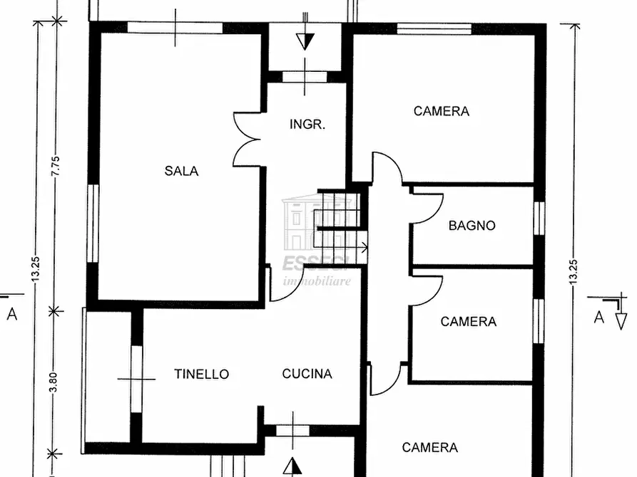 Immagine 36 di Villa in vendita  in Via Sant'Angelo a Lucca